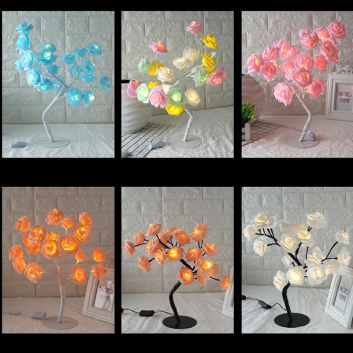 Rose Shaped Table Lamp