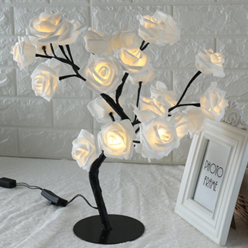 Rose Shaped Table Lamp