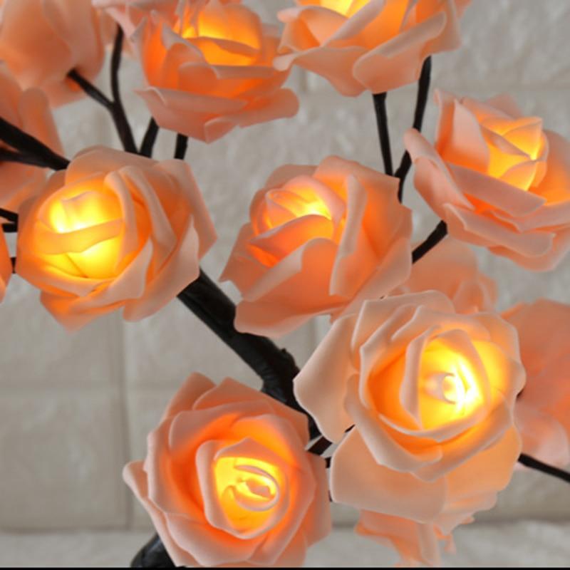 Rose Shaped Table Lamp