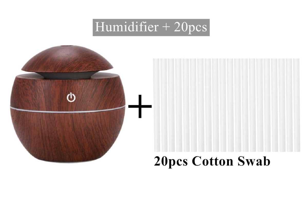 Wood Essential Oil Diffuser