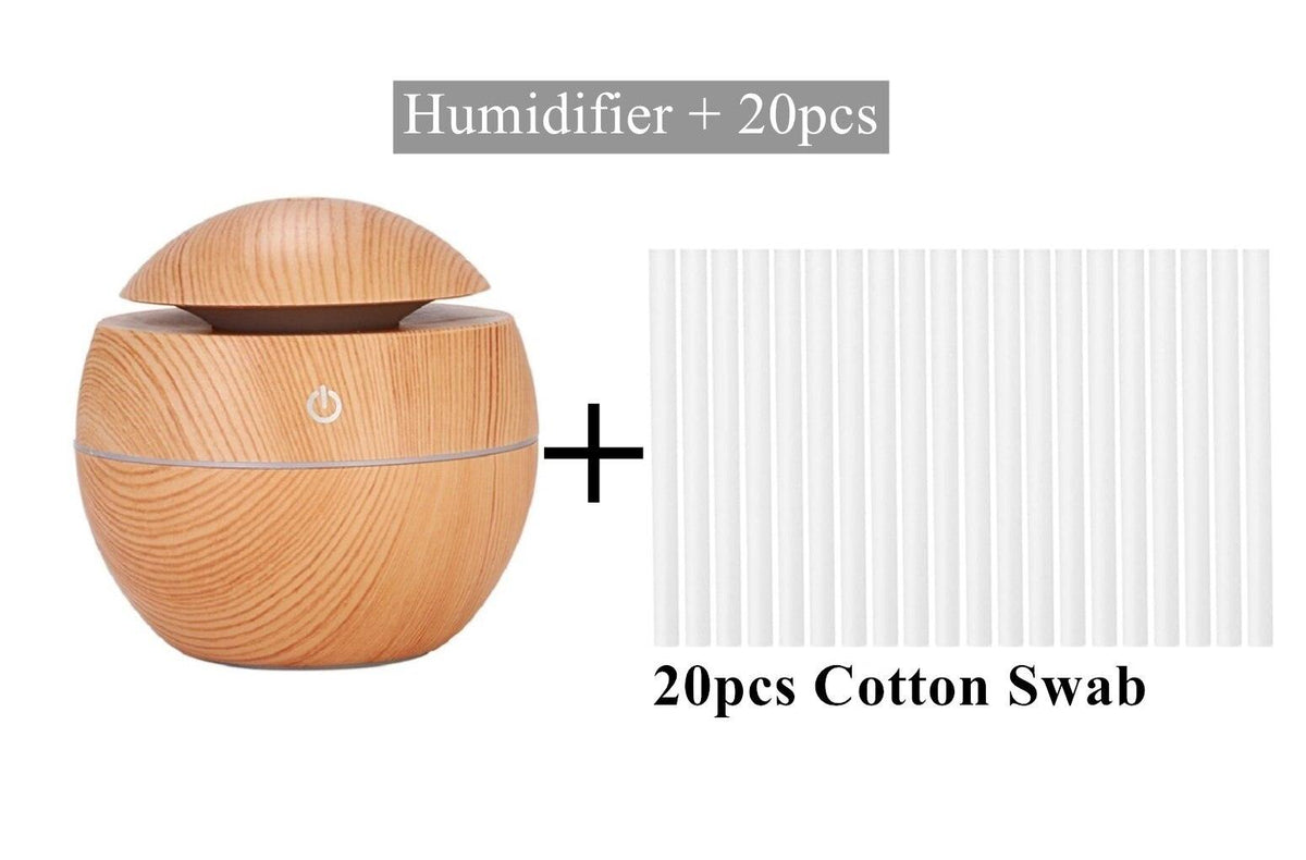 Wood Essential Oil Diffuser