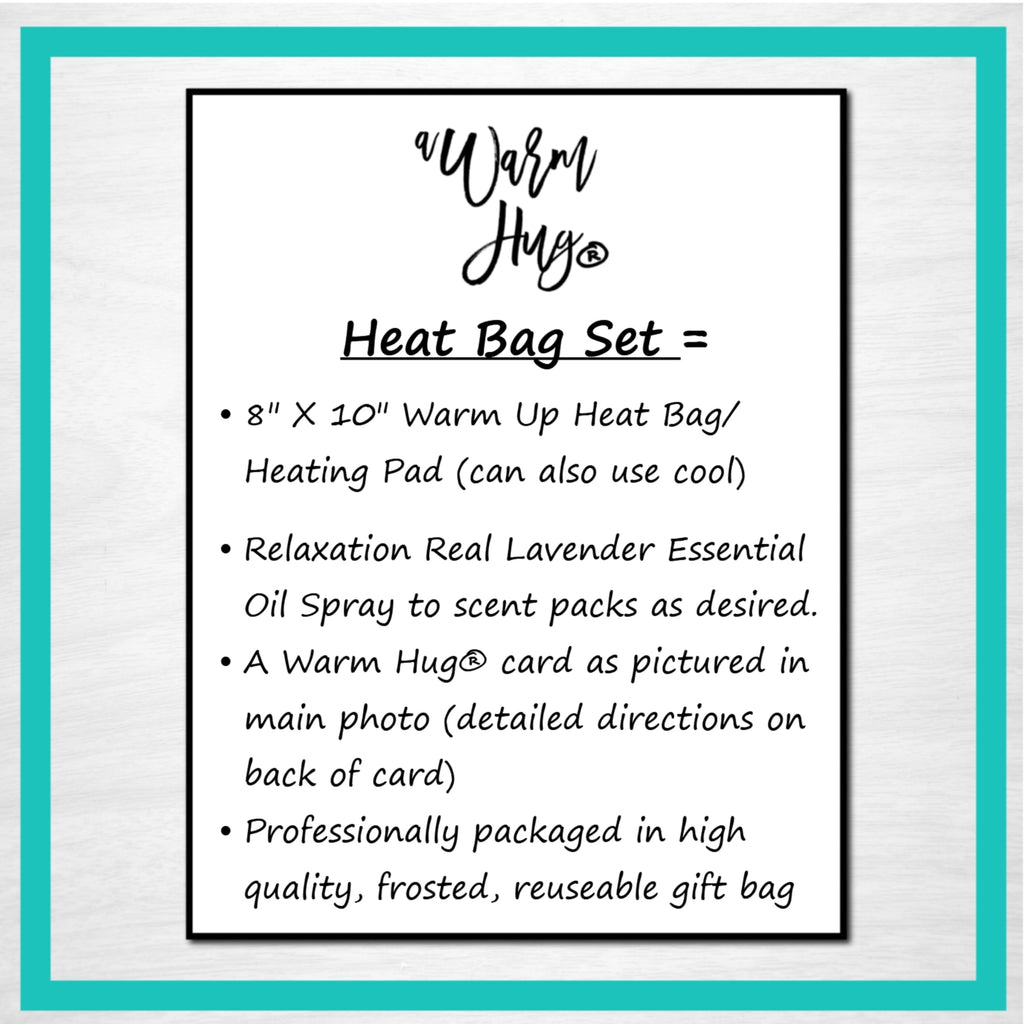 Microwave Heating Pads Gift Set