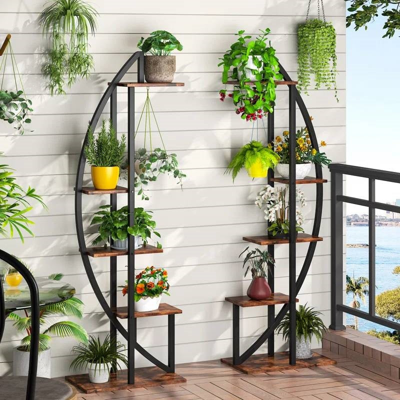 2Pc. 10-Tier Plant Stand