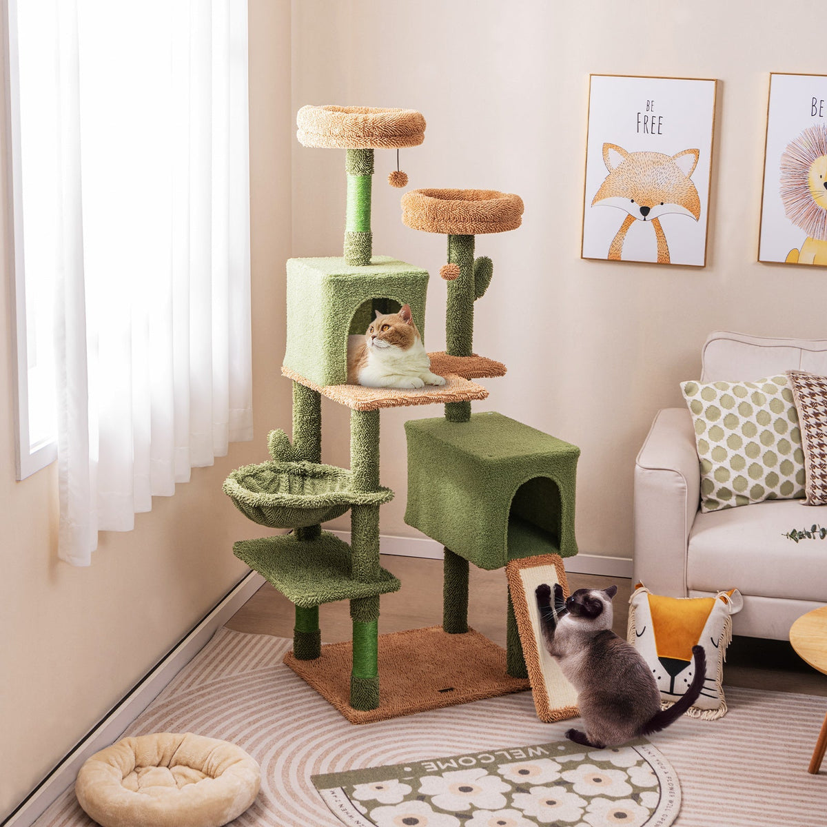 Cactus Cat Tree