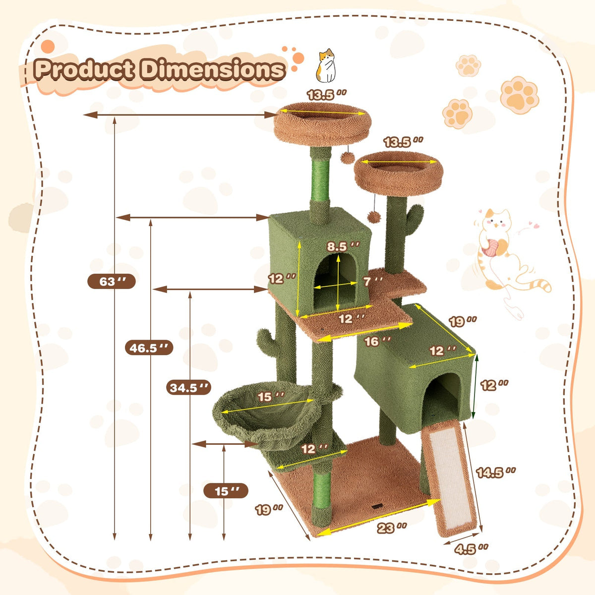Cactus Cat Tree