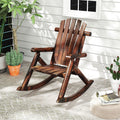 Wood Patio Rocking Chair