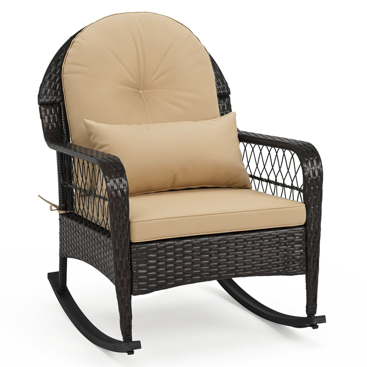 Outdoor Wicker Rocking Chair