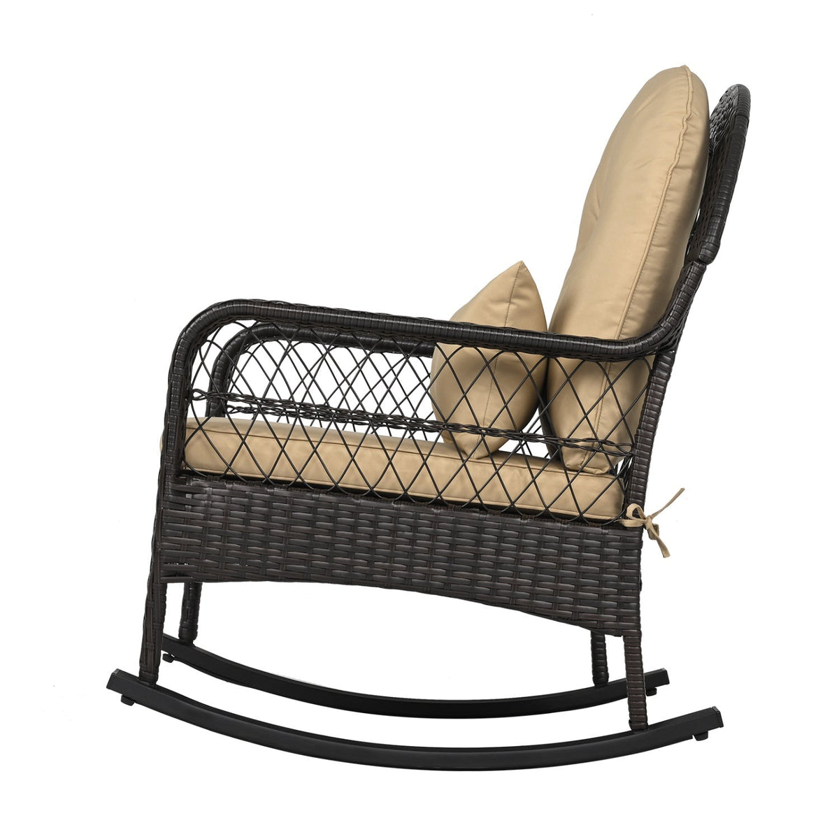 Outdoor Wicker Rocking Chair