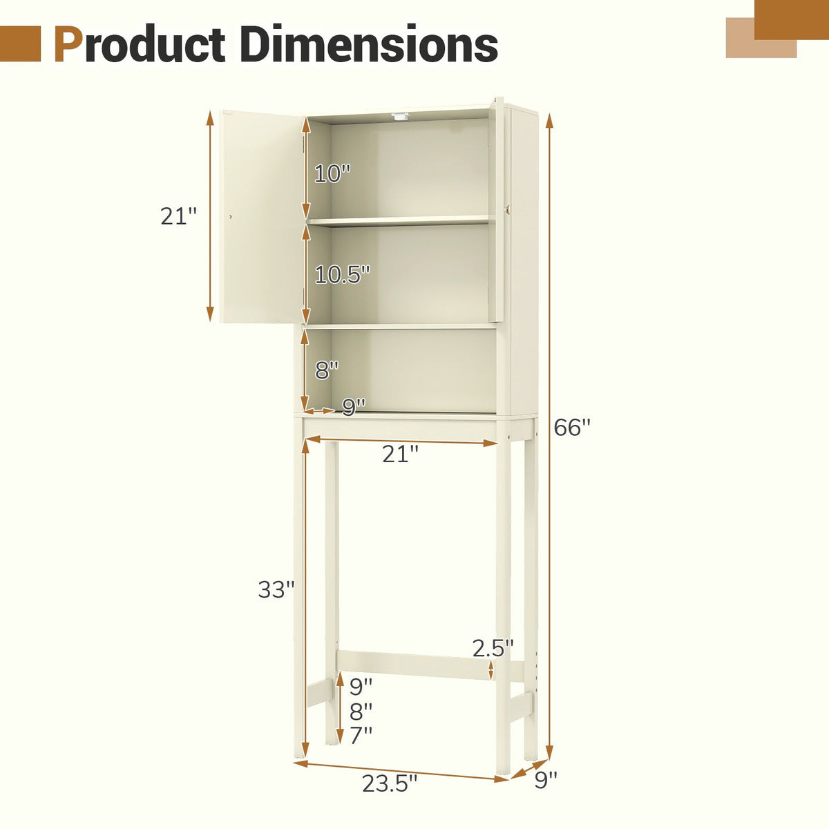 Over The Toilet Storage Cabinet