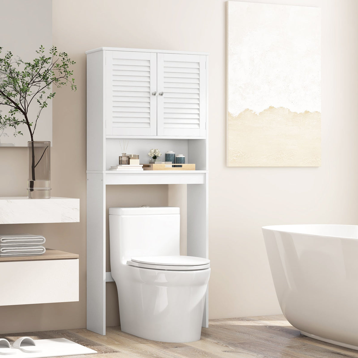 Over The Toilet Storage Cabinet