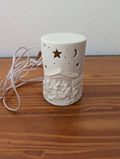 Ceramic Nativity Luminary