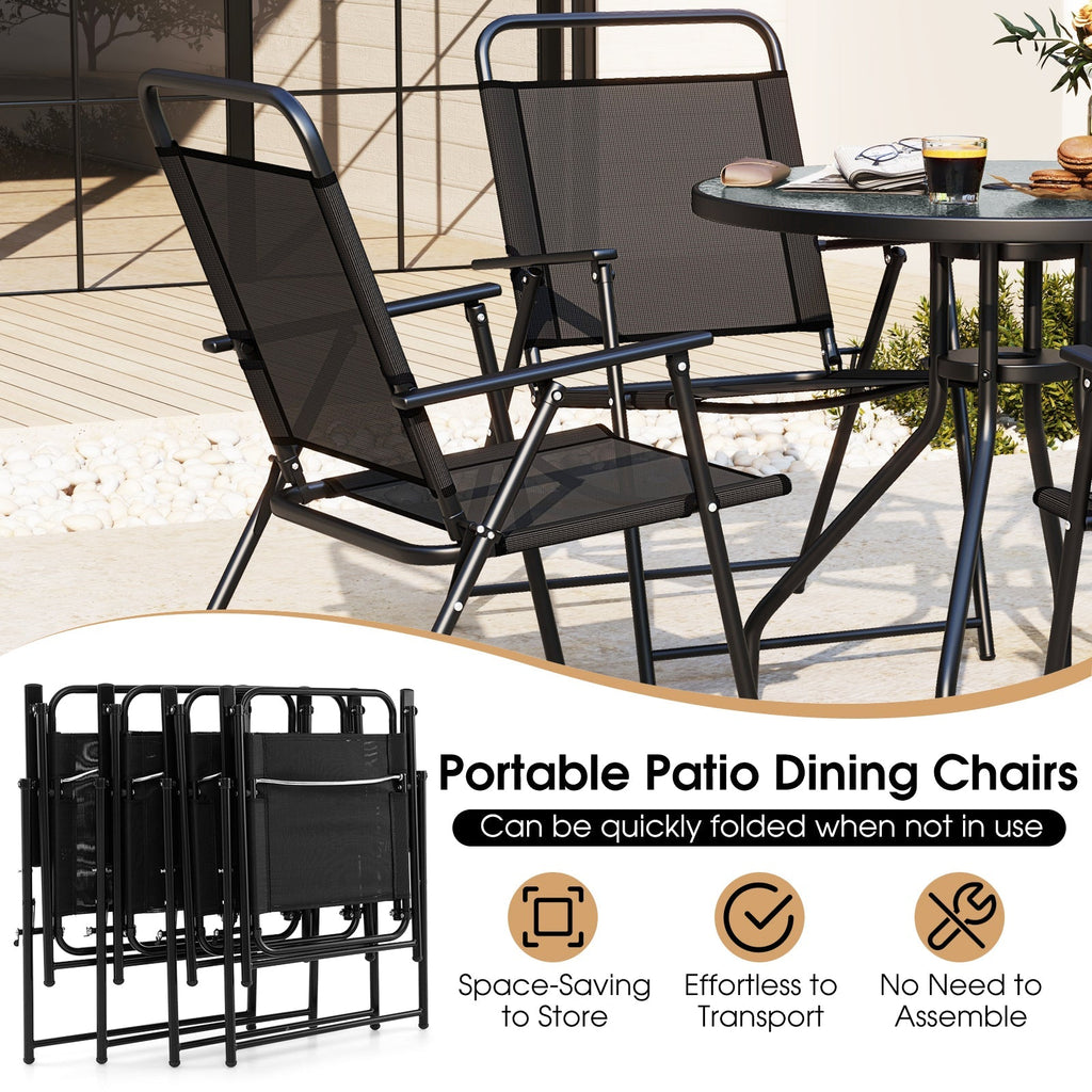 6 Pieces Patio Set w/Umbrella