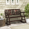 Patio Rocking Bench