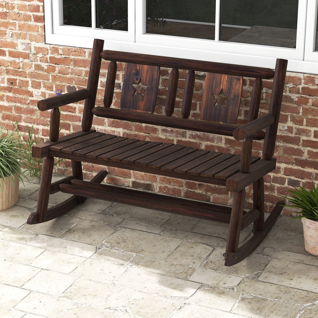 Patio Rocking Bench