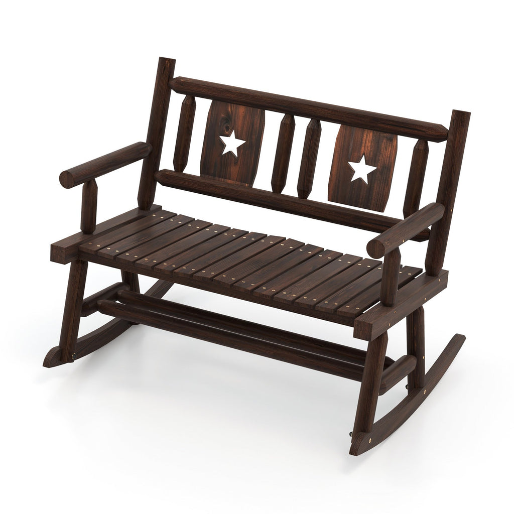Patio Rocking Bench