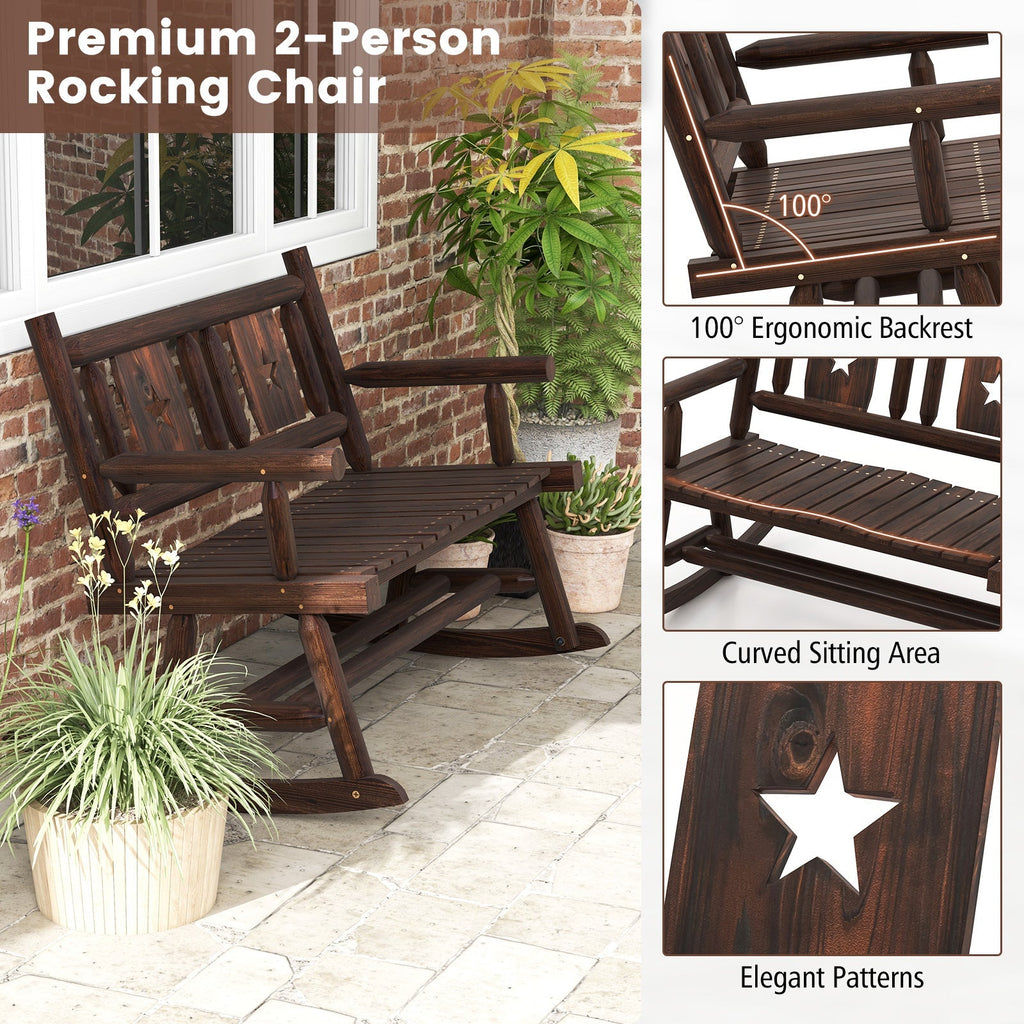 Patio Rocking Bench