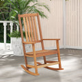 Patio High-Back Rocking Chair
