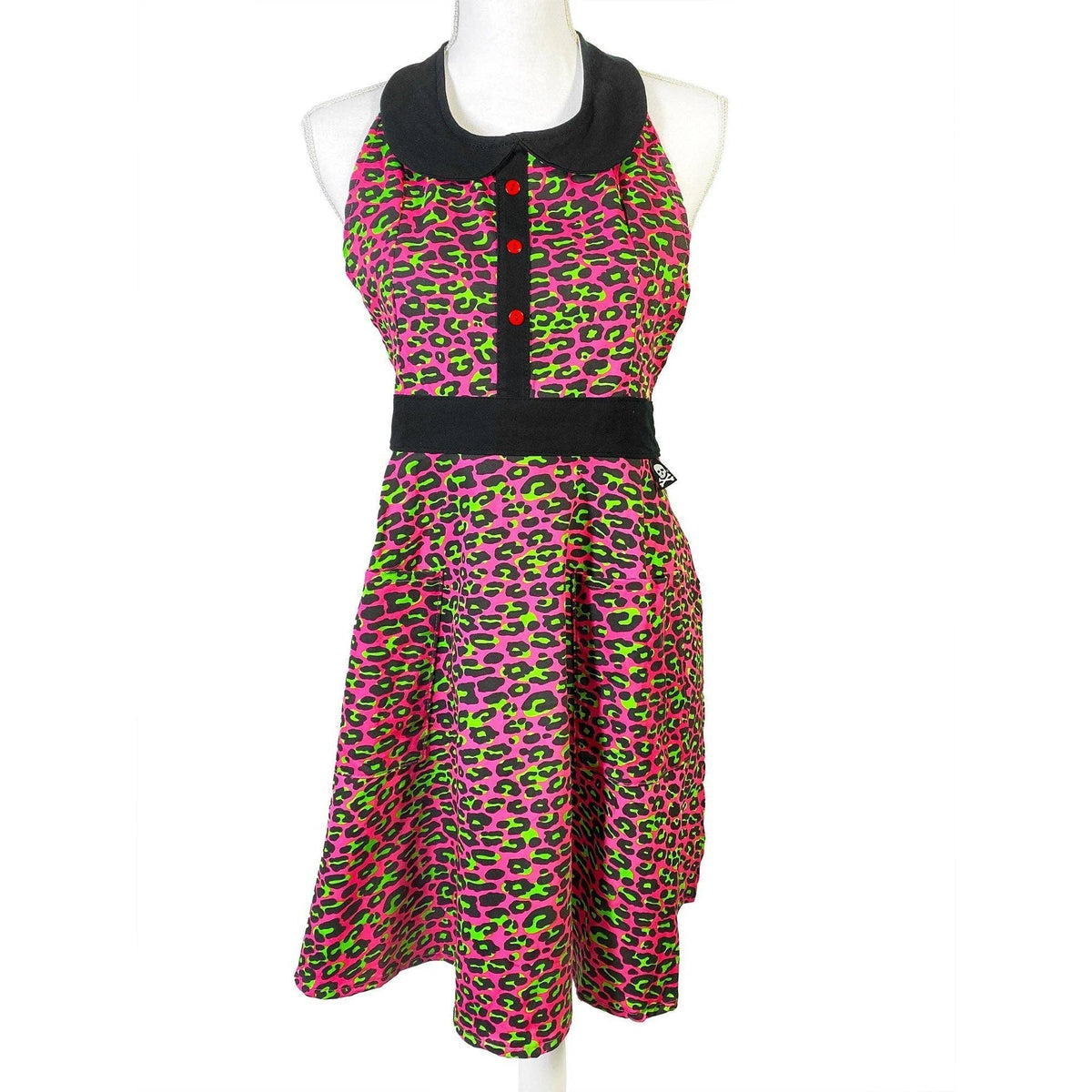 Pink Leopard Apron