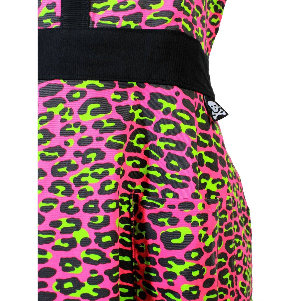 Pink Leopard Apron