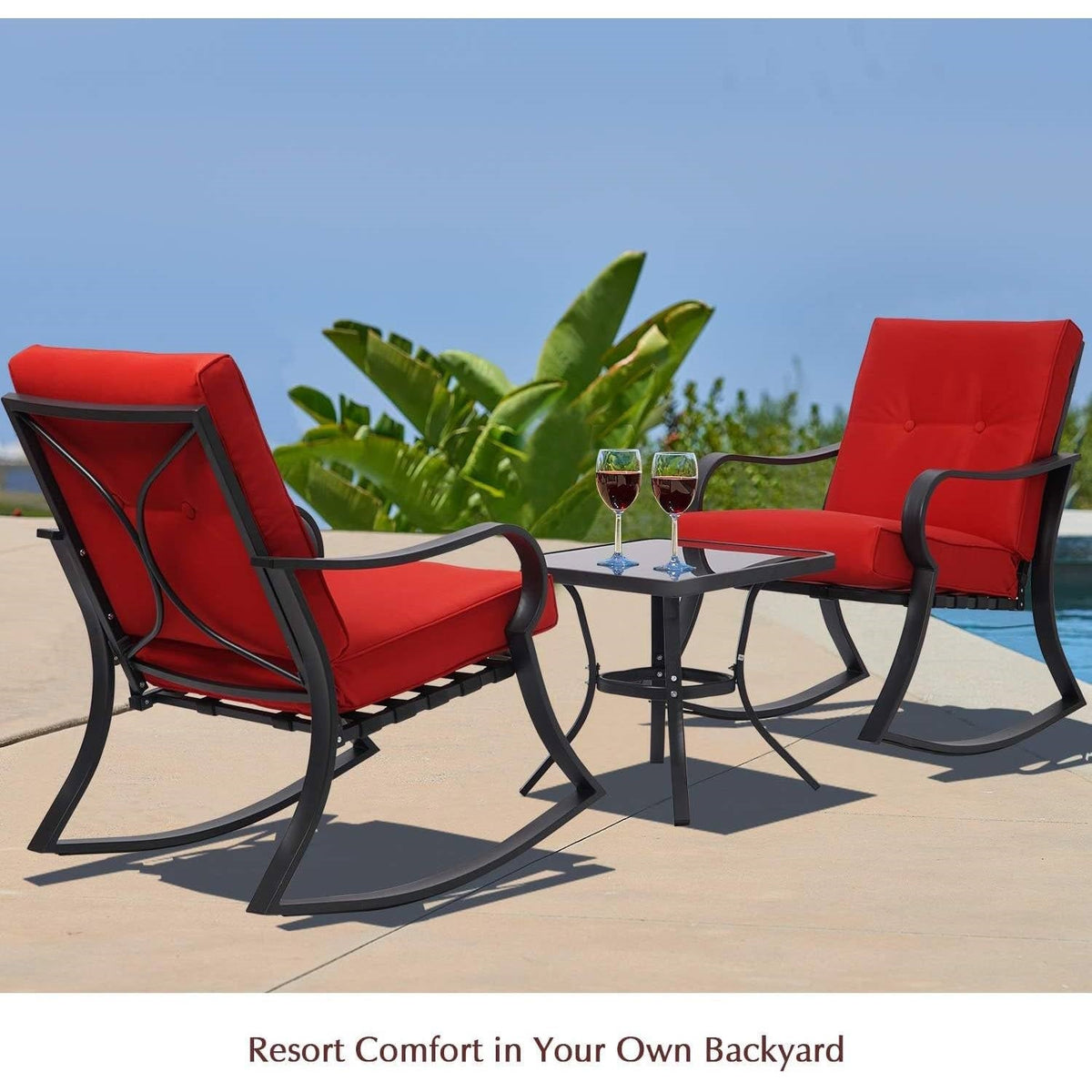 Rocking Chairs/Table Set