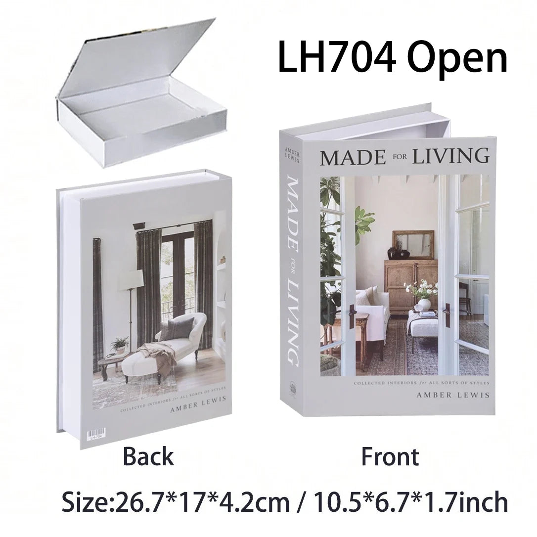 Fake Book Storage For Accessories