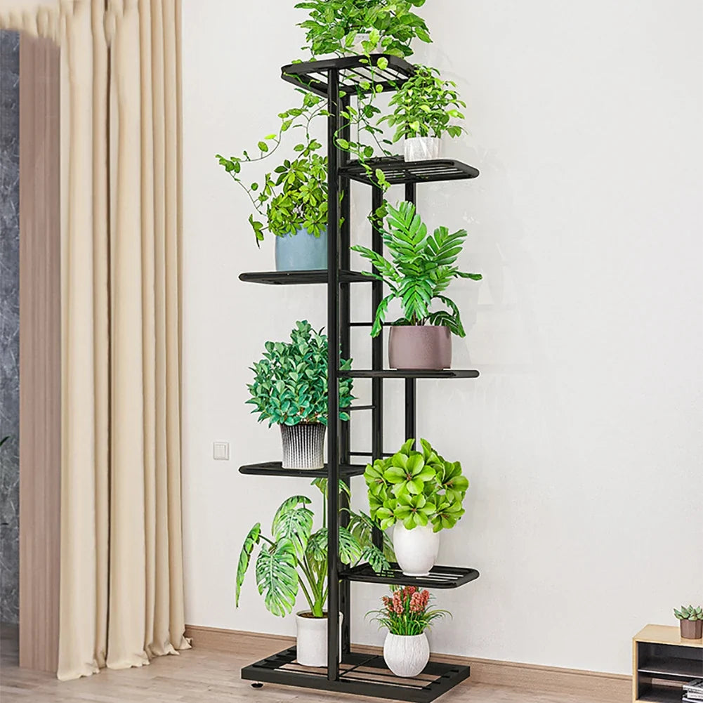7-Tier Metal Plant Stand