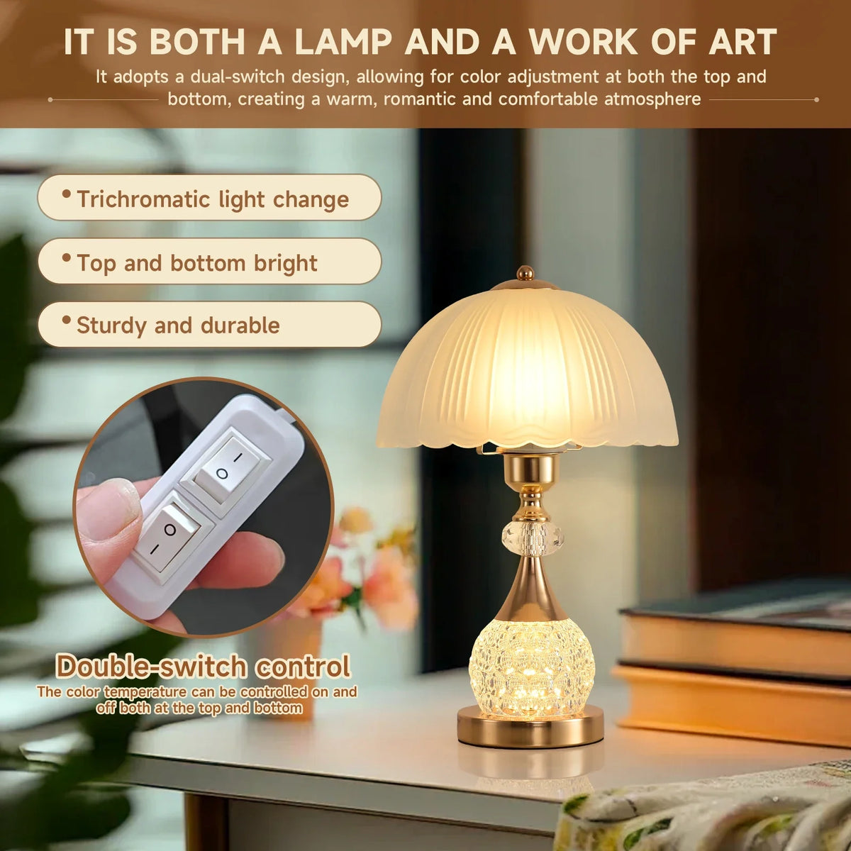 Bedside Table Lamp