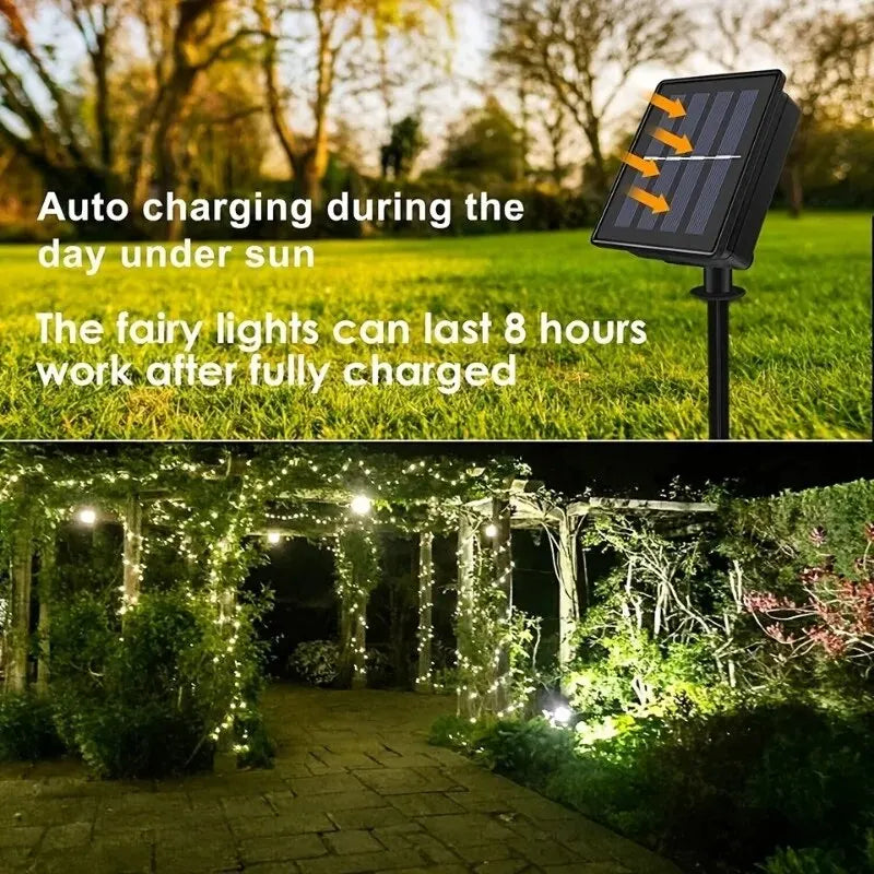 Solar Patio/Garden Light String