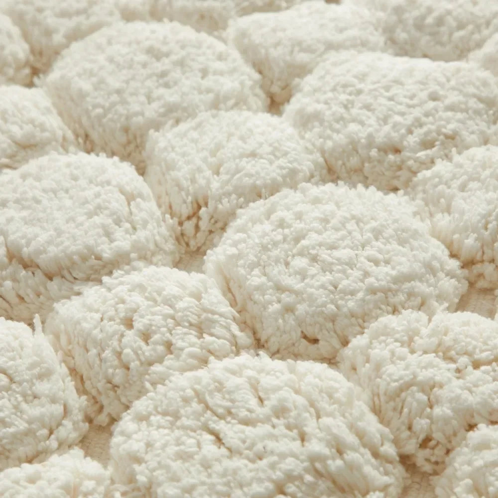 Ivory 2-Piece Bath Rug Set