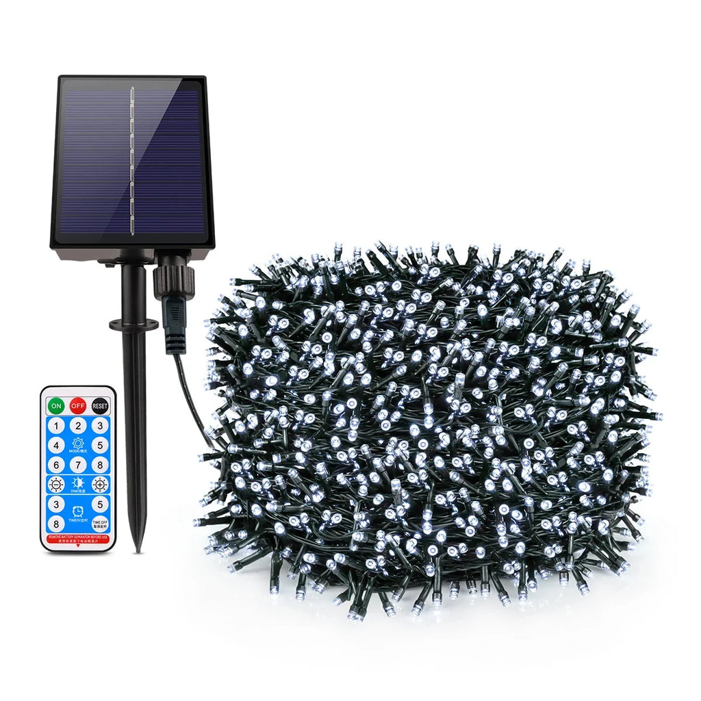 Solar Outdoor String Fairy Lights