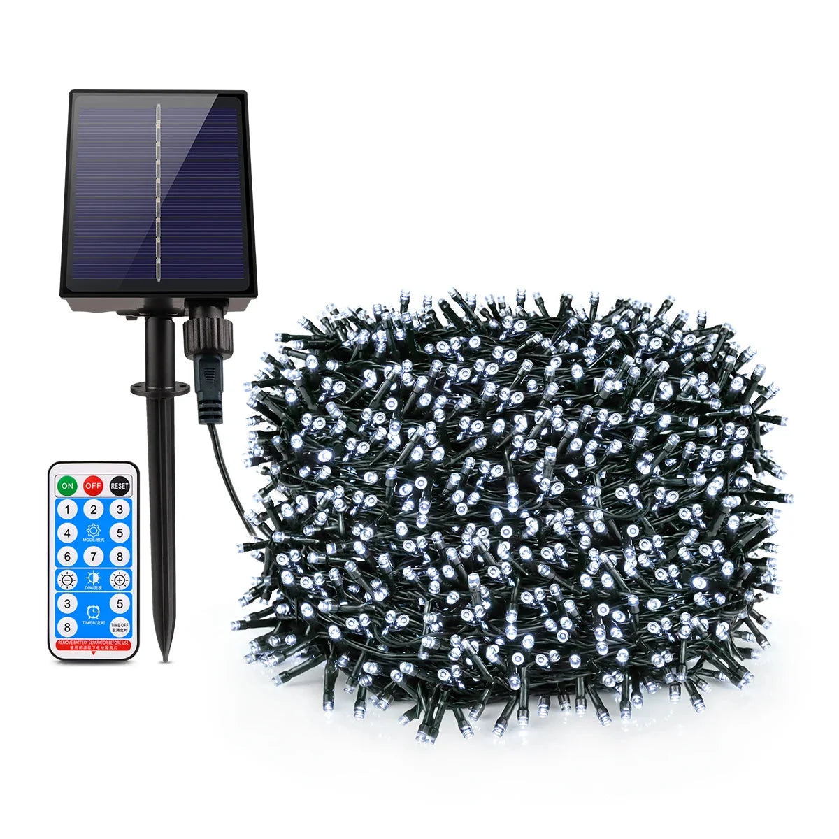 Solar Outdoor String Fairy Lights