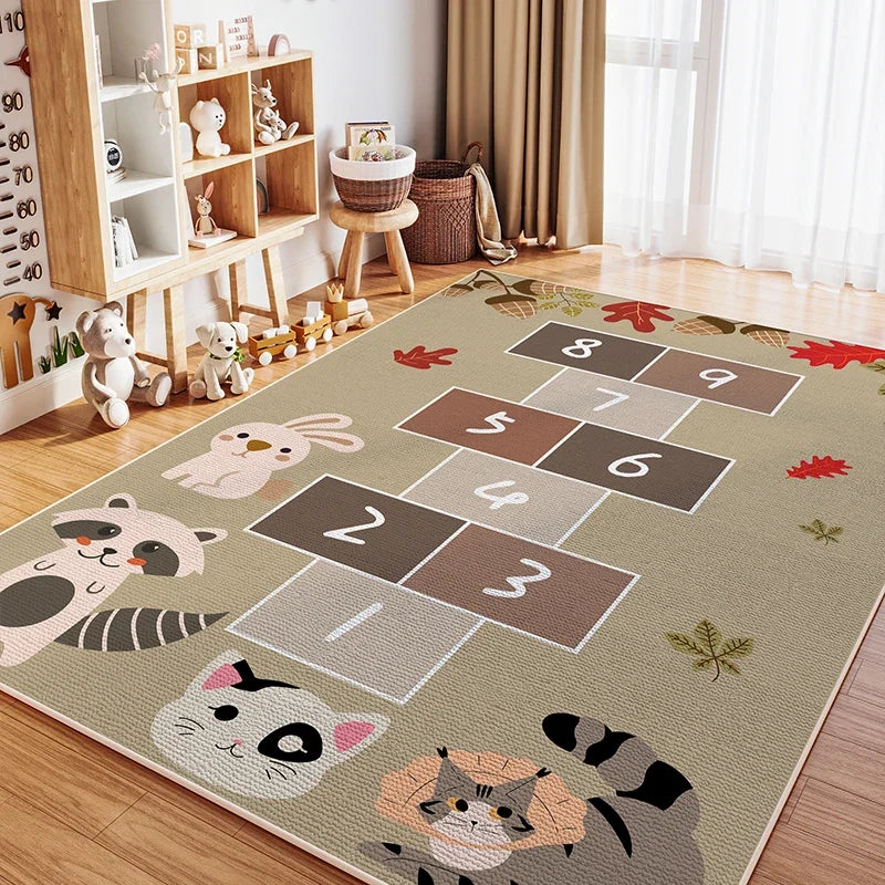 Children's Bedroom Game Rug