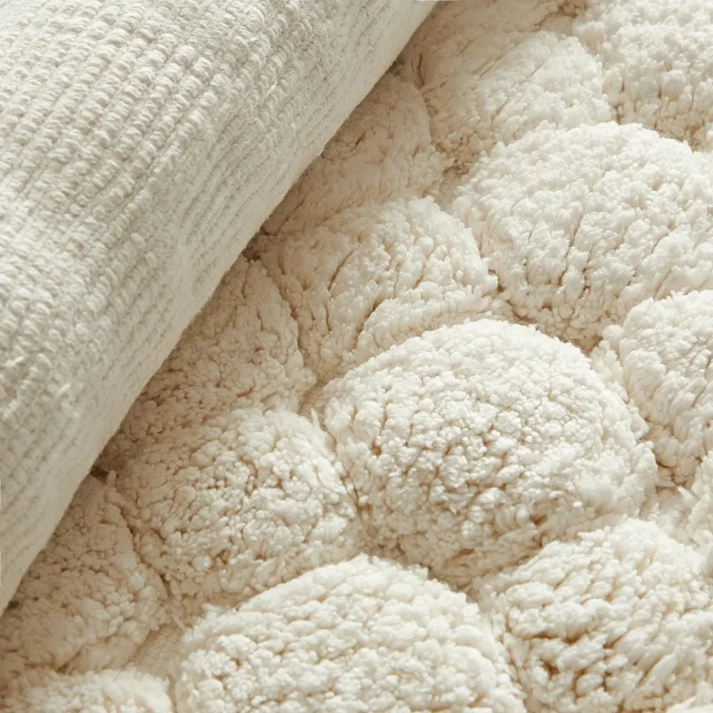 Ivory 2-Piece Bath Rug Set