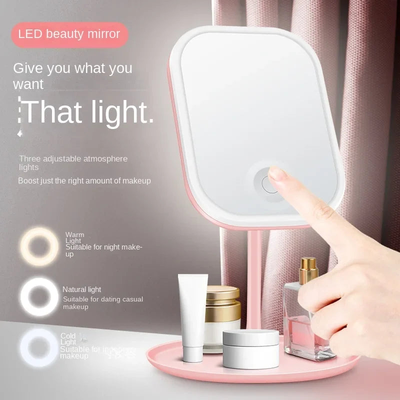 One-Touch Vanity Mirror