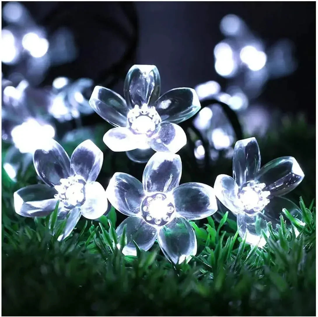 Solar Cherry Blossom Light Set
