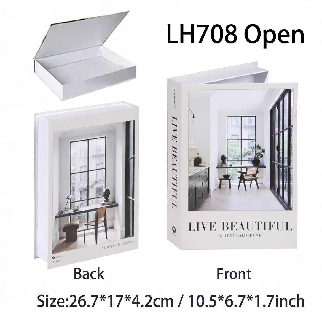 Fake Book Storage For Accessories