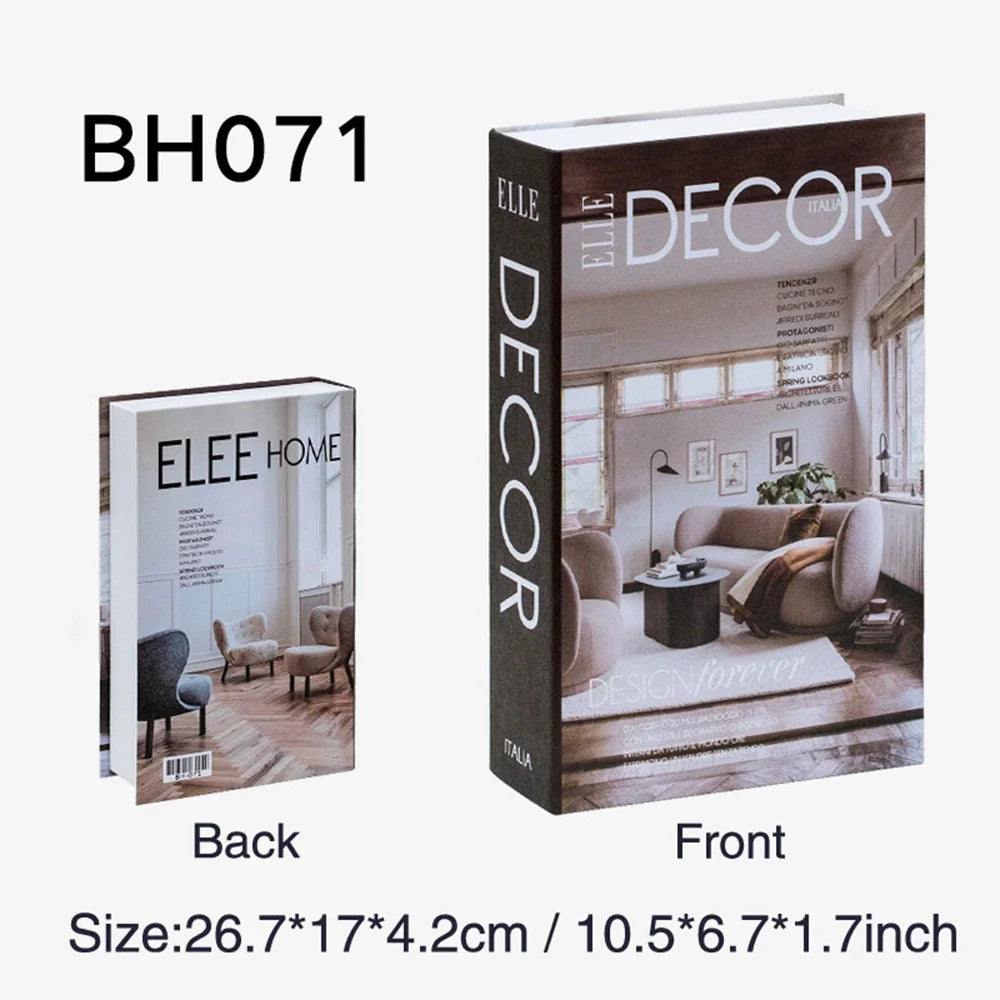 Fake Book Storage For Accessories