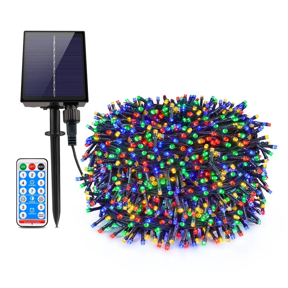Solar Outdoor String Fairy Lights