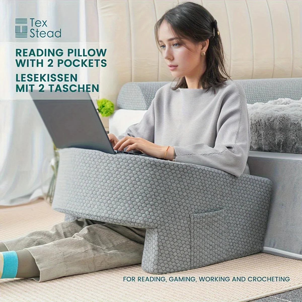Reading/Gaming Armrest Pillow