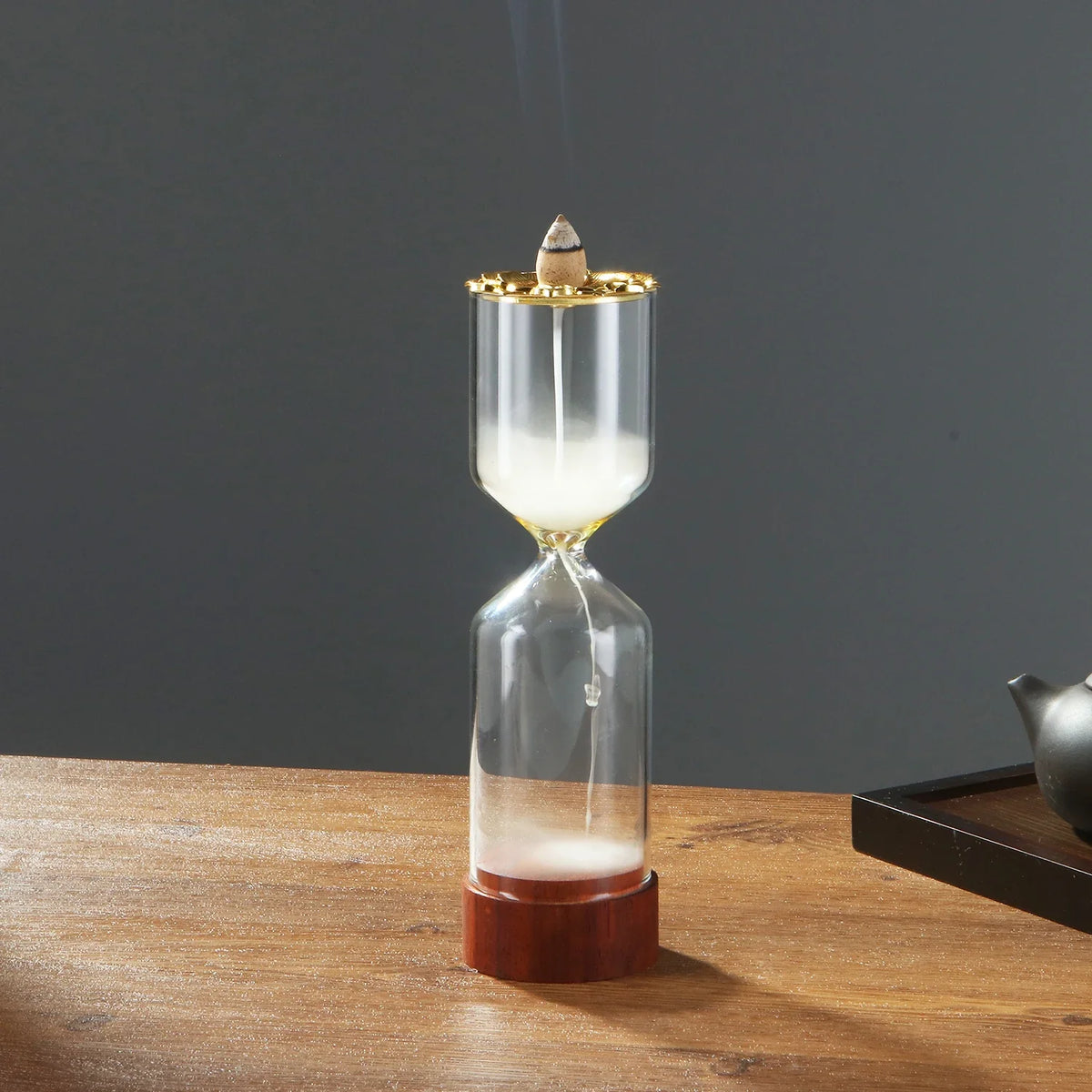Hourglass Waterfall Incense Burner
