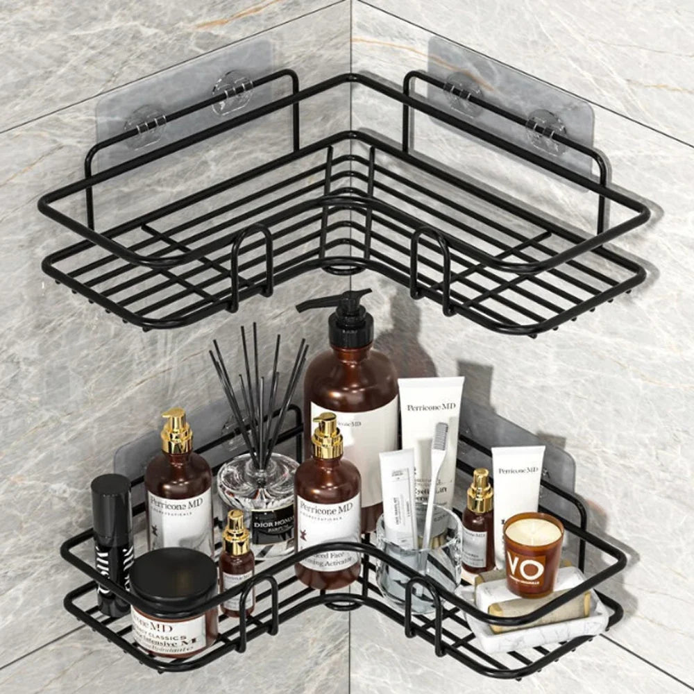 No-Drill Shower Corner Shelf