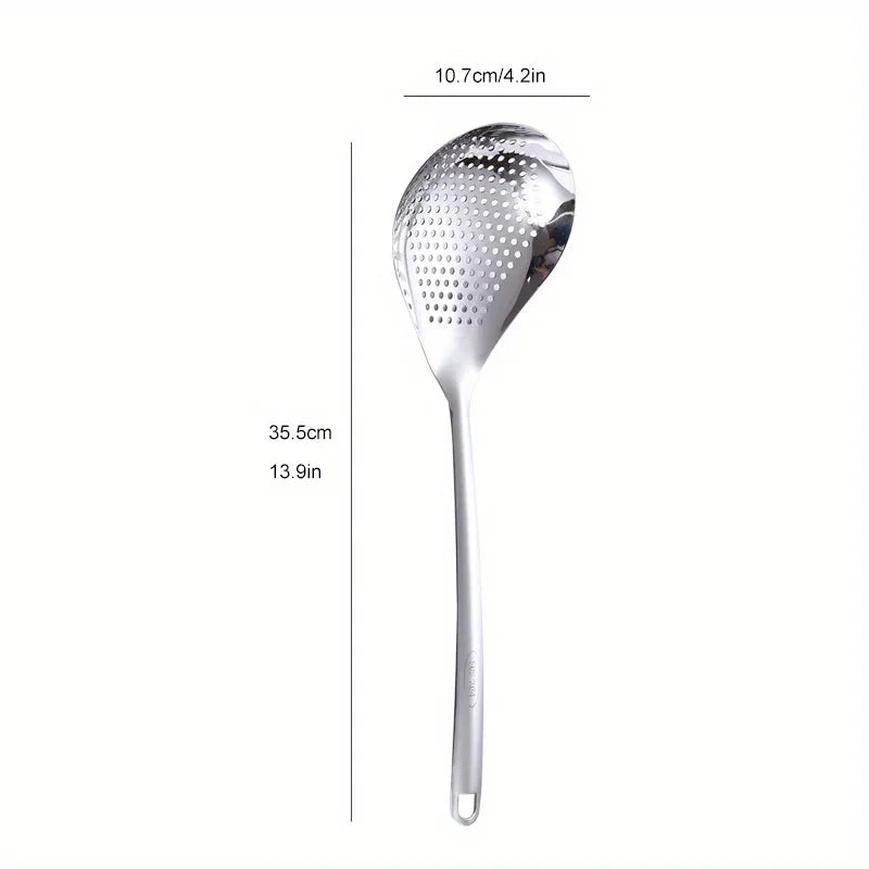 Stainless Steel Skimmer Spoon