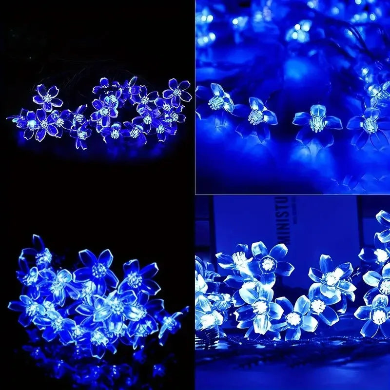Solar Cherry Blossom Light Set