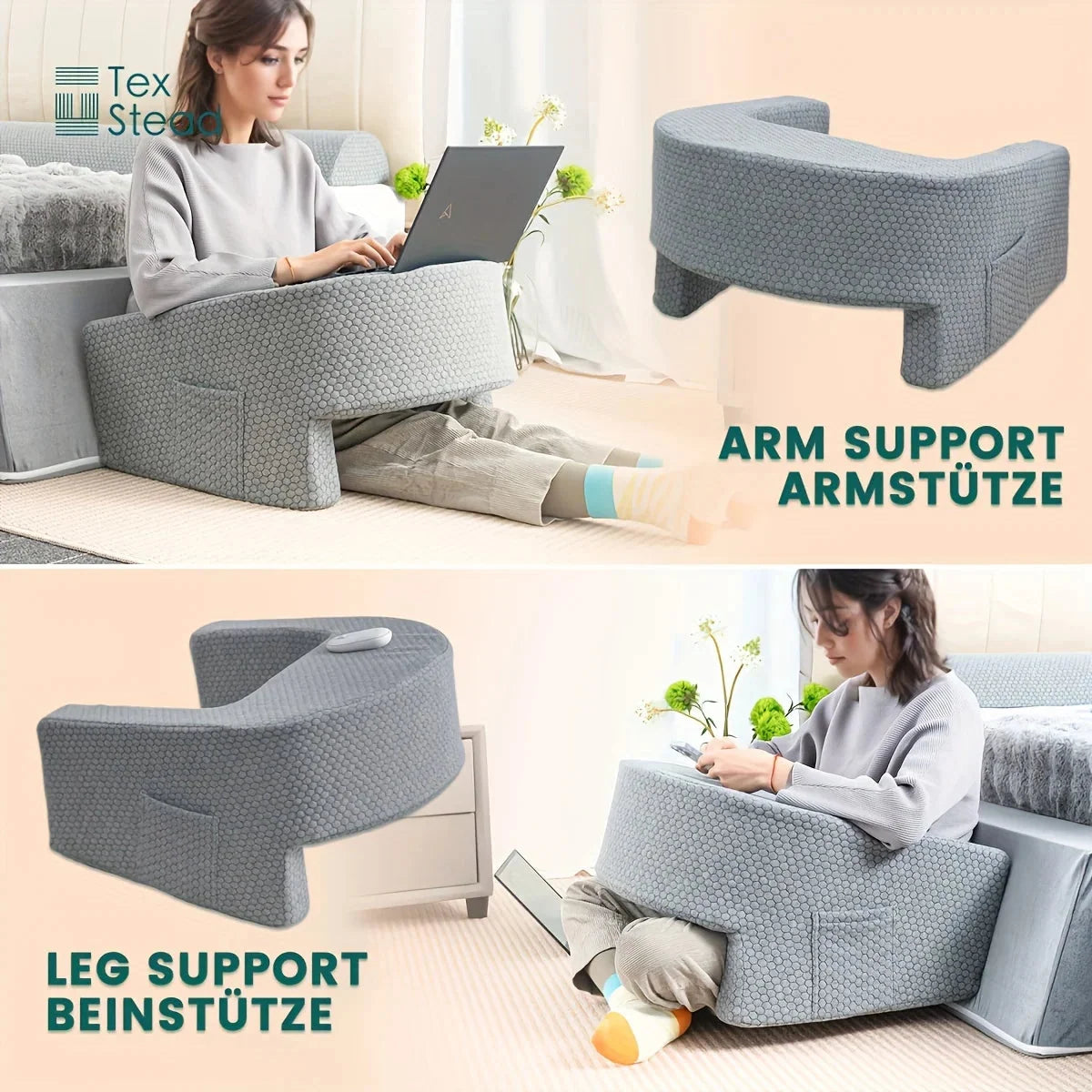 Reading/Gaming Armrest Pillow