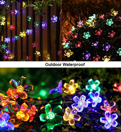 Cherry Blossom Solar Lights