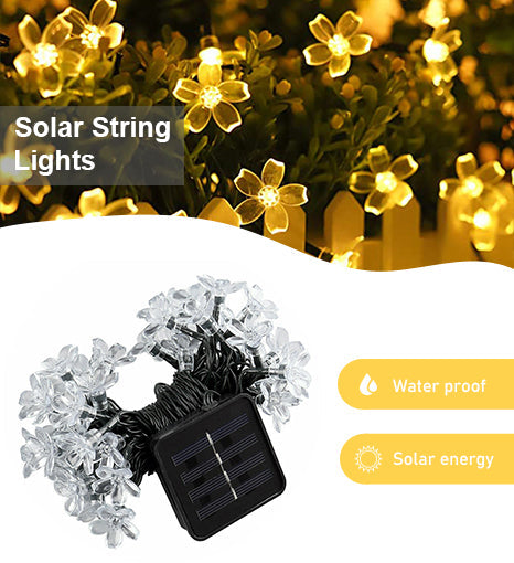 Cherry Blossom Solar Lights
