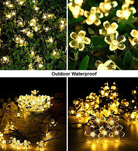 Cherry Blossom Solar Lights