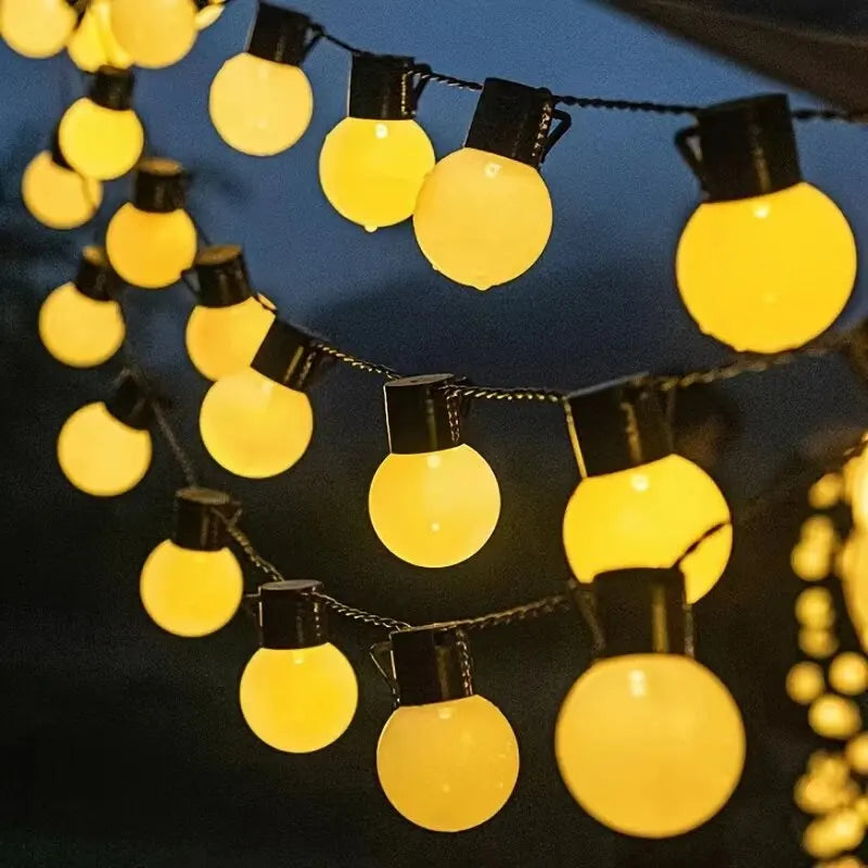 Solar Patio Light Strings