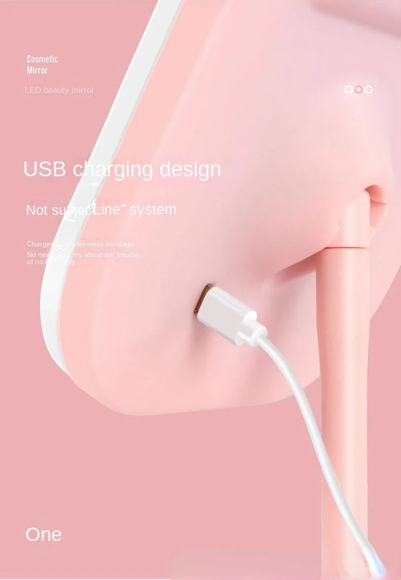 One-Touch Vanity Mirror