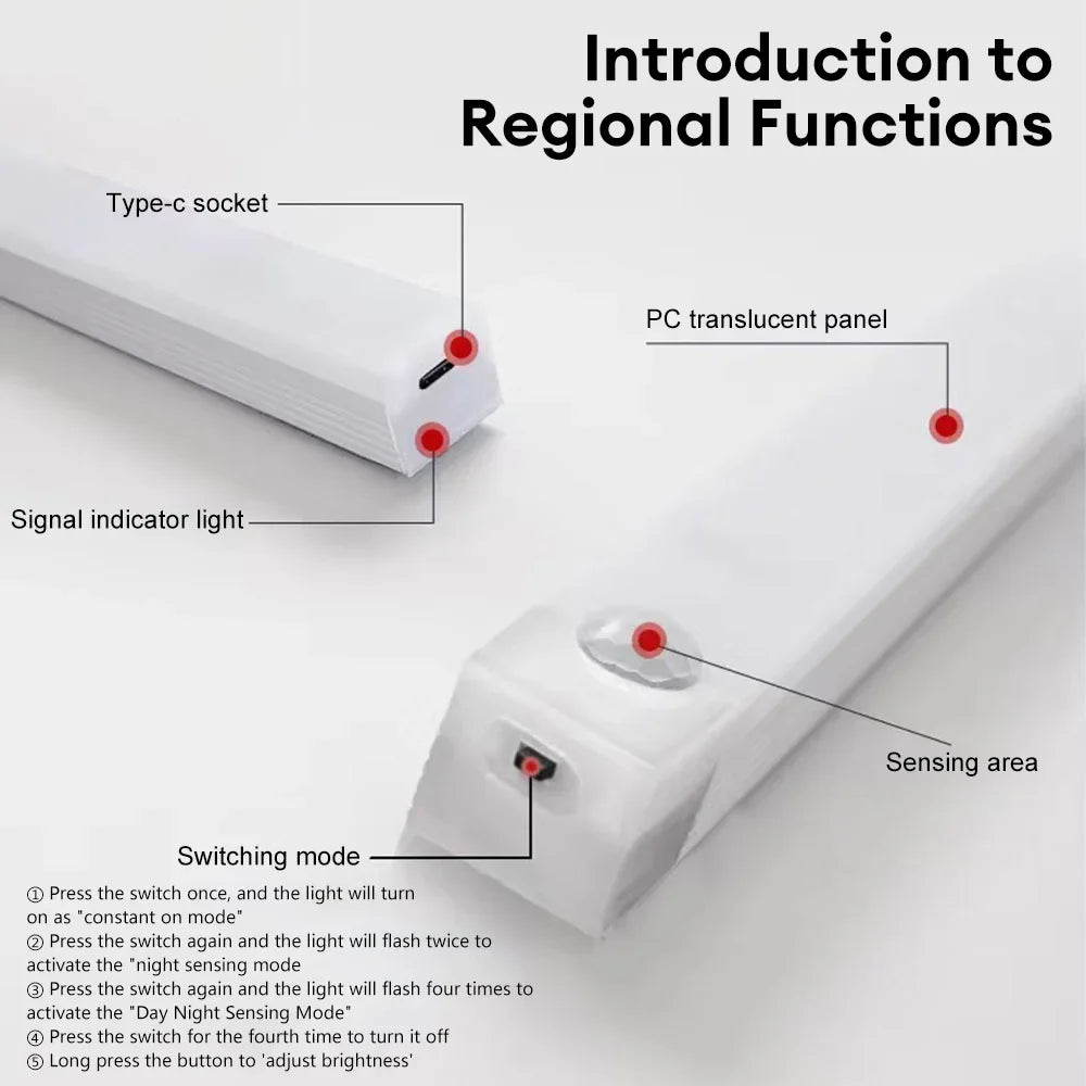 Recharge Motion Cabinet Light